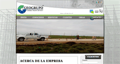 Desktop Screenshot of geogrupo.com
